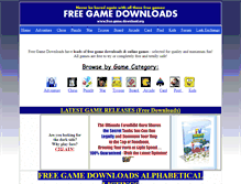 Tablet Screenshot of free-game-download.org